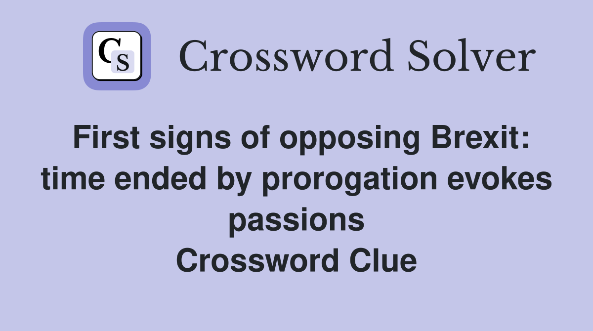 First signs of opposing Brexit time ended by prorogation evokes